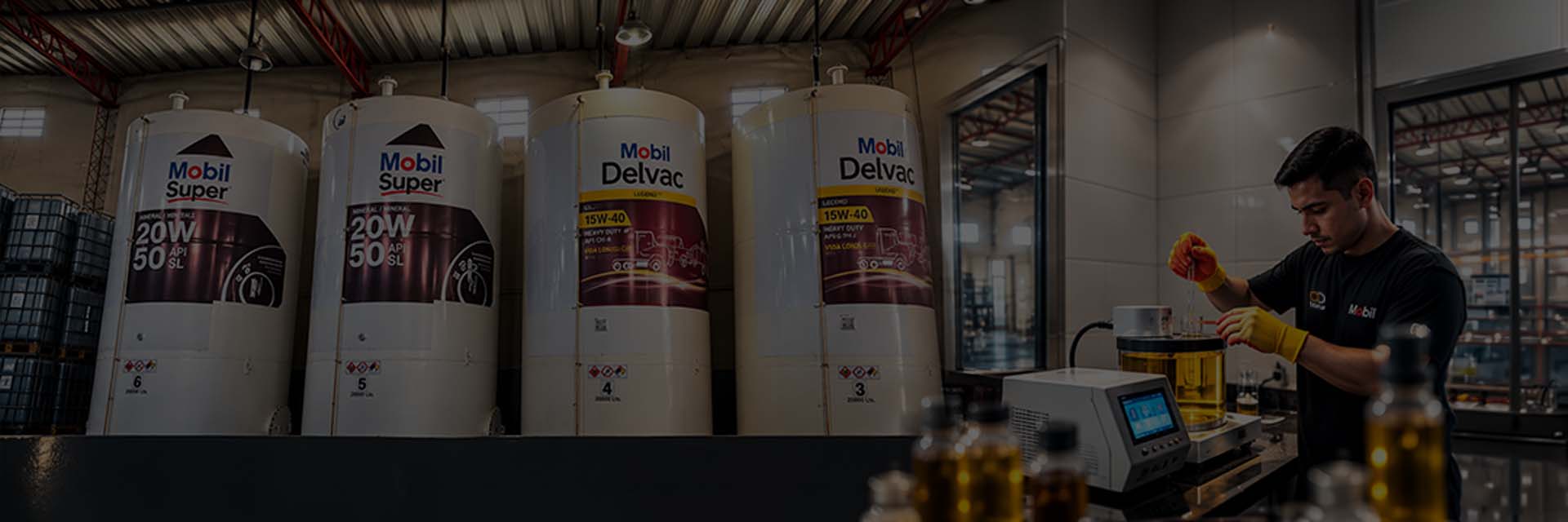 BANNER LUBRICANTES Y LAB PC 60% negro